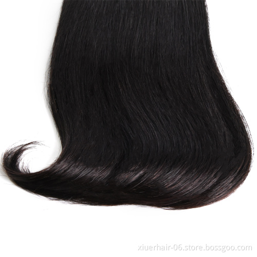Hot Sale Mink Brazilian Straight Bundles Vendor Extension 100% Double Drawn Cuticle Aligned Virgin Human Hair